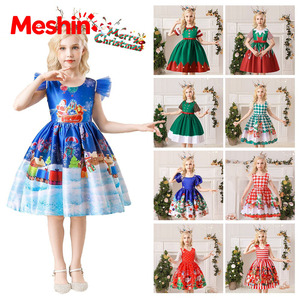 Disfraz de Papá Noel para Niños, Venta al por Mayor, Vestidos Navideños Festivos, Disfraz de Princesa para Niñas, Atuendo para el Festival de Halloween 2026 - Product Image 1