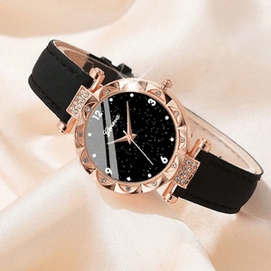 Conjunto de Reloj de Moda para Mujer con Esfera Estrellada, Reloj de Pulsera de Cuarzo, Conjunto de Joyería, Regalo para Damas - Product Image 6
