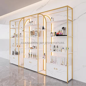 Prix d'usine bon marché <span class=keywords><strong>vitrine</strong></span> pour les ongles présentoir de luxe en acier inoxydable pour les produits capillaires <span class=keywords><strong>vitrine</strong></span> cosmétique pour les soins de la peau - Product Image 3