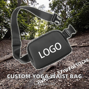 Sac banane de sport étanche en nylon avec logo personnalisé Junyi JNX-001 pour yoga, voyage, gym et fitness - Product Image 2