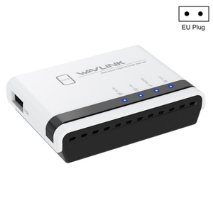 Wavlink Network <b>USB</b> <b>Printer</b> Server 10/100 Mbps LAN WiFi Bridge EU Plug - Product Image 1