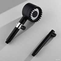 Vente en gros de pommeau de douche à main en ABS personnalisé Accessoires de robinet de salle de bain Booster personnalisables pour usage domestique