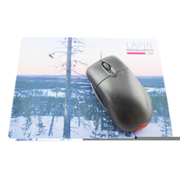 Tapis de souris imprimé à Sublimation 3D en caoutchouc, article écologique, vente directe d'usine, promotion, Logo personnalisable