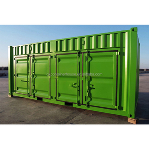 Conteneur maritime 20 pieds 40 pieds High Cube pour stockage de marchandises sèches, 12 mètres extra large, avec portes à double ouverture latérale et 3 portes - Product Image 1