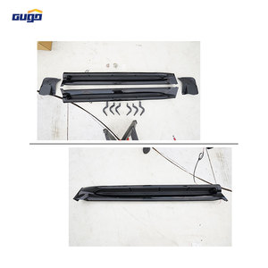 Estribos Laterales GUGO LC200 en Negro Brillante para Toyota <span class=keywords><strong>Land</strong></span> <span class=keywords><strong>Cruiser</strong></span> 200 2008-<span class=keywords><strong>2021</strong></span>, Barra Nerf, Estribo Exterior - Product Image 3