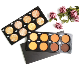 Bronzer אבקה סיטונאי קוסמטיקה מותג פרטי איפור קונטור צבעים קונסילר צבעים קרם קונסילר ערכת 8 צבעים - Product Image 5