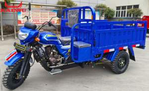 Fabrika doğrudan satış 2025 benzin KAINIU Q2 HANHOO 200cc hava soğutmalı açık motorlu yardımcı üç tekerlekli bisiklet ağır motosiklet kargo - Product Image 5