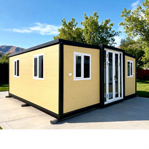 Maison préfabriquée extensible de 20 pieds ou 30 pieds, conforme aux normes européennes CE RoHS, 1, 2 ou 3 chambres, petite maison isolée, imperméable, bungalow - Product Image 1