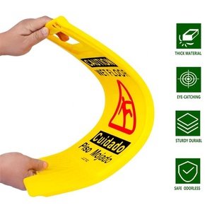 Letrero de Advertencia Reflectante de 7.95''x23.6'', Letrero de Seguridad de <span class=keywords><strong>24</strong></span> <span class=keywords><strong>Horas</strong></span>, Personalizable en Varios Idiomas, Protección UV - Product Image 3