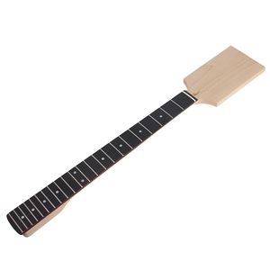 คอกีตาร์เปล่าแบบไม่เคลือบผิว 22 เฟรต ทำจากไม้เมเปิล สำหรับงาน DIY พร้อมฟิงเกอร์บอร์ดไม้โรสวูด ขายส่งราคาพิเศษ - Product Image 5