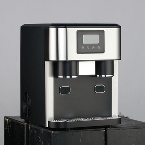 Machine à glaçons à balles domestique 15kg/24H Machine à glaçons autonettoyante avec distributeur d'eau et trou d'entrée d'eau - Product Image 3