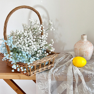 Gypsophile artificielle blanche réaliste avec des branches luxuriantes, branche de gypsophile artificielle pour arche de mariage, décoration de vase à domicile - Product Image 3