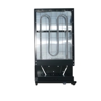 Unité de séchage rapide pour sérigraphie portable avec zone de chauffage de 60x45cm et roulettes universelles pour atelier