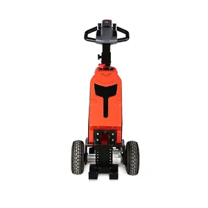 China Supplier Trailer Walkie Electric Tugger Stand Type Industrial Tug Tow Tractor