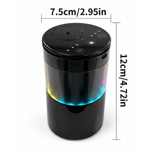 Difusor de Aroma Recargable sin Agua, Portátil para Auto y Hogar, con Luz RGB de 7 Colores, Temporizador de 1/3/6 Horas, Rociador Automático de Fragancia - Product Image 6