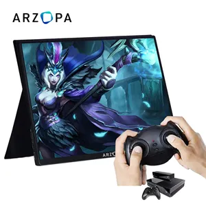 ARZOPA Upgraded IPS FHD 17.3 Inch Gaming Display Portable Monitor Laptop Mobile Screen With USB Type-C