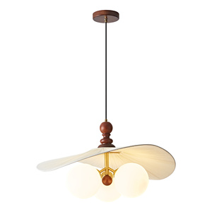Lámpara Colgante Moderna de Tela Ondulada con 3 Luces, Estilo Nórdico Boho, para Sala de Estar o Isla - Product Image 6