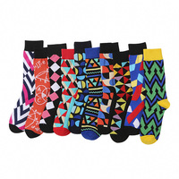 Chaussettes en coton de haute qualité aux couleurs d'automne, motif à pois, respirantes, écologiques, confortables pour unisexe
