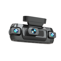 Caméra embarquée 4K 4 canaux 2026 avec écran IPS 3,0 pouces, WiFi intégré, GPS, vue panoramique 4K+1080Px3 à 360 degrés, caméra de véhicule B2B pour usine