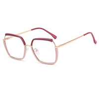Nouvelles lunettes de mode anti-lumière bleue Tr90, lunettes optiques pour femmes, lunettes bloquant la lumière bleue pour ordinateur