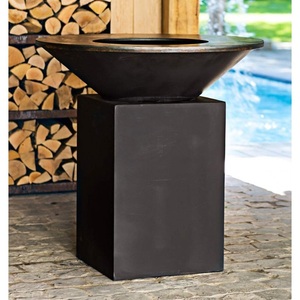 Brasero de Acero Corten para Exteriores con Parrilla para Barbacoa de Madera - Product Image 6
