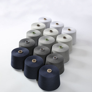 Condutivo poliéster prata chapeado fio anti-estático prata banhado fios texturizados para meia touch screen luva tecido condutor - Product Image 4