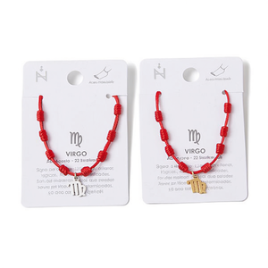 Chaîne de cheville TOBILLERA Virgo en alliage de zinc plaqué or, bijoux de mode unisexe - Product Image 1