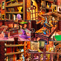 Décoration d'intérieur artisanale : Insert de bibliothèque 3D en bois avec éclairage LED, kit de modèle de maison miniature pour amateurs adultes