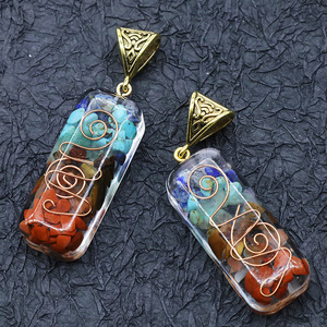 <span class=keywords><strong>Pendentif</strong></span> polyvalent de Chakra en cristal pour dames, symbole Baguette, Yoga, <span class=keywords><strong>Orgonite</strong></span>, tendance, - Product Image 3