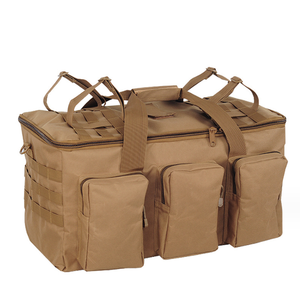 Sac de voyage tactique DFC1018 pour stand de tir extérieur, grande capacité, avec bandoulière Molle et compartiments multiples - Product Image 1