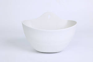 Maceta Moderna para Pared Exterior, Ligera, de Plástico, Decorativa, Colgante, para Hierbas, Flores y Suculentas - Product Image 5