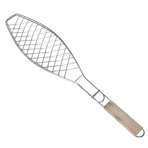 ที่คีบปลาแบบเดี่ยว รูปทรงผีเสื้อ ทำจากลวดเหล็ก ด้ามจับแบน สำหรับทำอาหาร อบ ปิ้งย่าง - Product Image 1