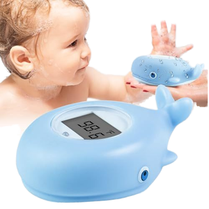 Temperatura alta sensibilidade termômetro água termômetros digitais do banho do bebê mais popular <span class=keywords><strong>design</strong></span> animal marinho para crianças - Product Image 1