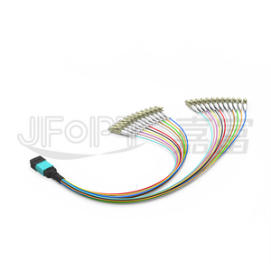 Cavo di connessione in fibra ottica MPO a LC a 24 fibre, 0,9 mm, ad alta densità per Data Center - Product Image 5