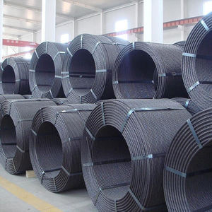 Fil de fil de béton précontraint de ressort d'OEM 6MM 9MM 12MM basse relaxation de haute résistance 1570MPa 1770MPa spirale simple nervurée - Product Image 6