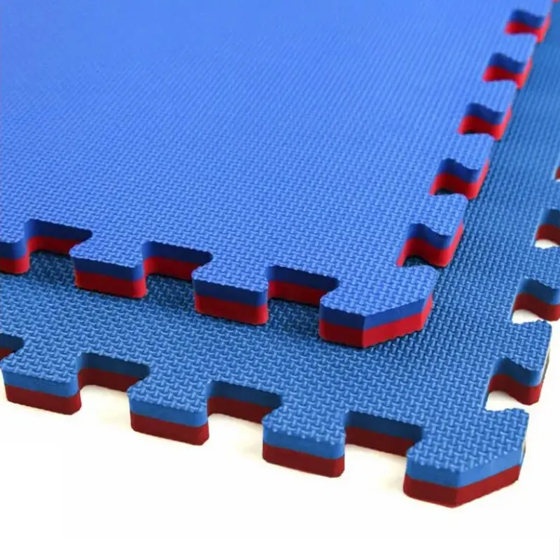 Taekwondo Judo Karate Protective Flooring Teeth Splicing EVA Puzzle Foam Mat