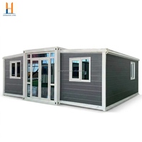 Maison forestière modulaire extensible 20ft 40ft, Villa de luxe, Mini-maison, Bureau à domicile, Design moderne, Respirante ZHONGHUAN LIVING