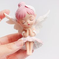 Décoration de gâteau X Hot Popcorn Angel Fairy Cute Lovely, décoration de pâtisserie, décoration de la maison, ornements