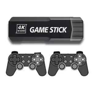 Meistverkaufte Game Stick 4K GD10 Plus X2 Plus Mini Retro-Videospielkonsole HD 64 GB 35000 Mini Classic GD10 Plus Emuelec 4.5 X2 PLUS