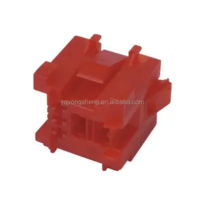 Auto Electrical Relay Parts 5 Ways Red Female Wiring Harness Connector