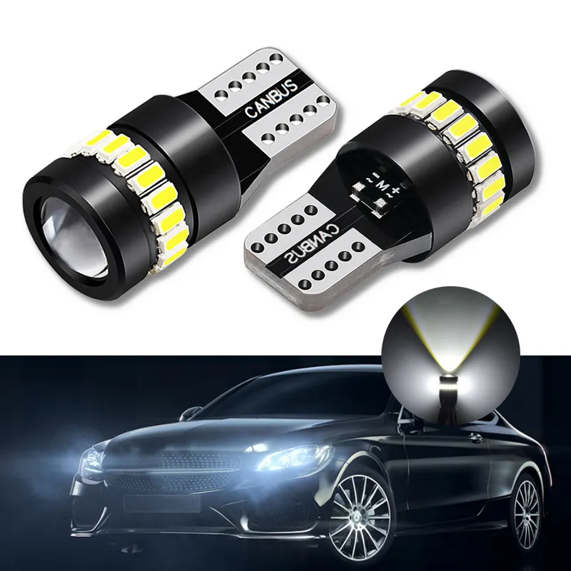 Gview 501194 luces led para autos T10 led bulb car led bulb W5Wエラーフリーledインテリアオートバルブw5w194158 12v5wカーランプ