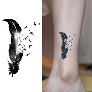 <span class=keywords><strong>Tatuaje</strong></span> Temporal Artístico de Golondrina, <span class=keywords><strong>Tatuaje</strong></span> Semipermanente, Resistente al Agua y al Sudor, Dura 2 Semanas, <span class=keywords><strong>Tatuaje</strong></span> para Brazo y Pierna - Product Image 1