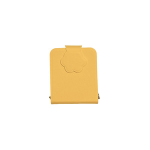 Funda para <span class=keywords><strong>Samsung</strong></span> ZFlip7 de Color Sólido con Relieve, Funda Plegable para Teléfono con Patrón de Cuero <span class=keywords><strong>75</strong></span>% Plegado, Cubierta Protectora Creativa con Diseño de Pata de Gato - Product Image 5