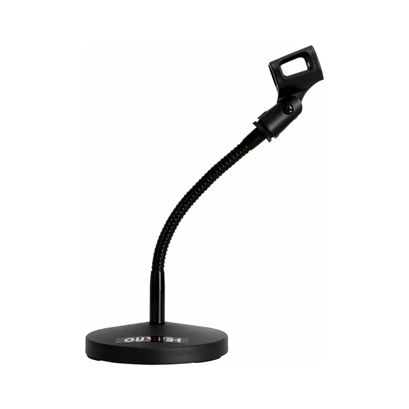 HEBIKUO M-206 round base table microphone stand musical instrument flexible pipe mic stand