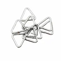 Sieraden Maken Bevindingen Driehoek Open Jump Rings & Split Ringen Diy Handgemaakte Sieraden Roestvrij Staal Connector