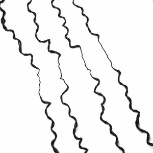 100% tóc con người vô hình chuỗi thiết kế trước looped Crochet kinky xoăn Crochet phần mở rộng tóc - Product Image 2