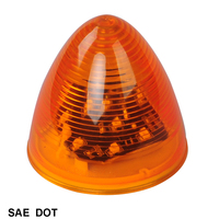 2 Zoll LED Bienenstock Marker und Clearance Light Trailer Truck Seiten markierung leuchte SAE/DOT/FMVSS108 konform
