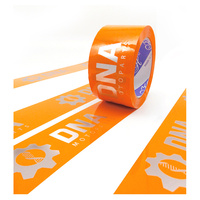 Imprimé personnalisé 48mm x 100m 40microns Bopp Adhésif Prime Ruban d'emballage étanche acrylique activé à l'eau pour le scellement des cartons
