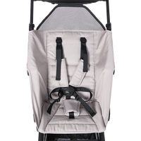 Poussette de voyage compacte légère à pliage rapide avec cadre en aluminium, sac de transport et roues EVA, capacité 25 kg, la plus petite au monde