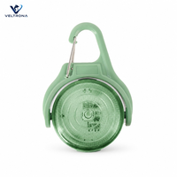 Clip lumineux LED de sécurité pour animaux de compagnie, pendentif lumineux rotatif à 360°, lampe de marche nocturne pour chien à fixer sur le collier, lampe de sécurité lumineuse pour animaux.